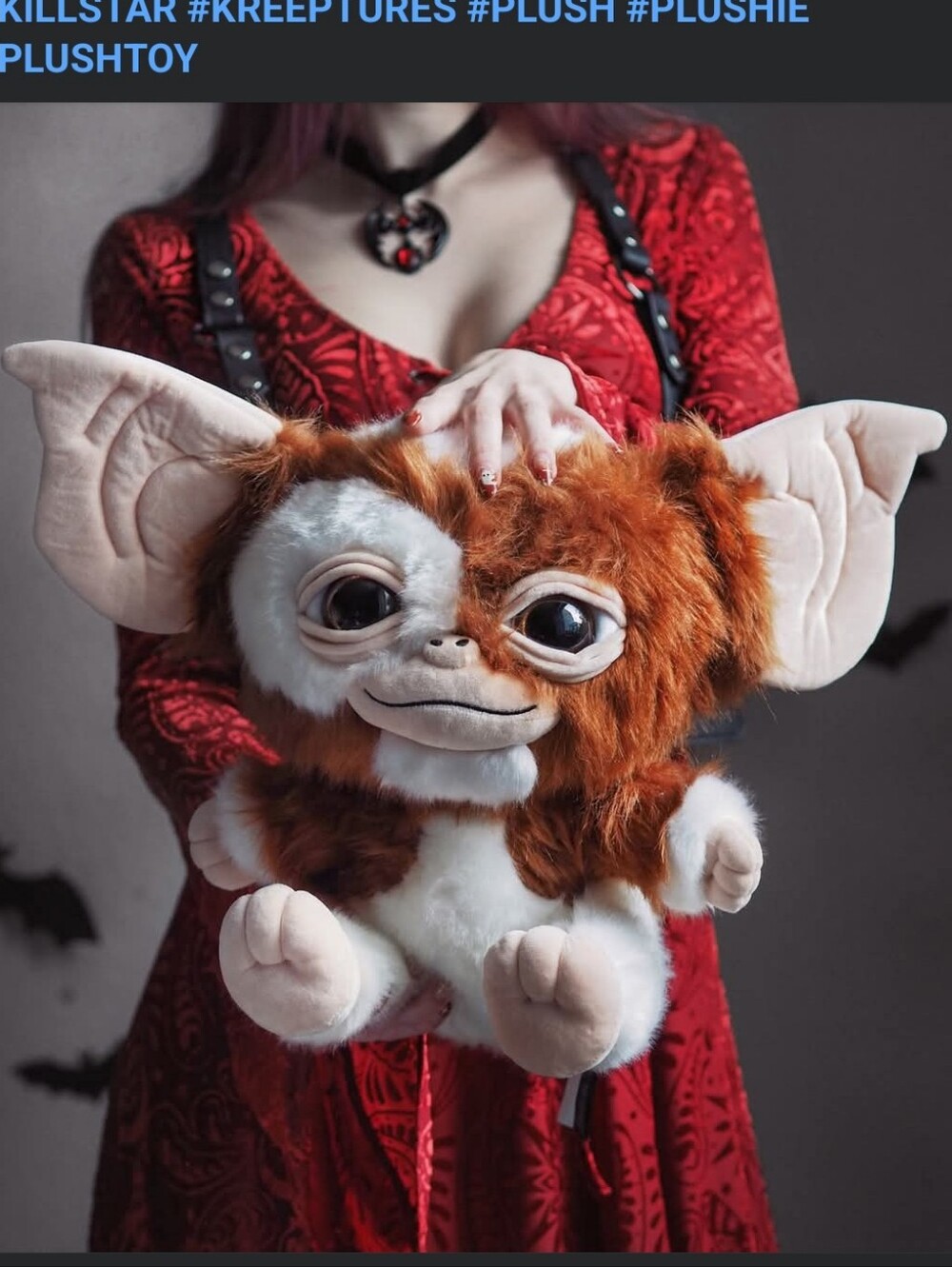Gremlins x Kreeptures Gizmo Plush Plushie BNWT RARE Sold Out
